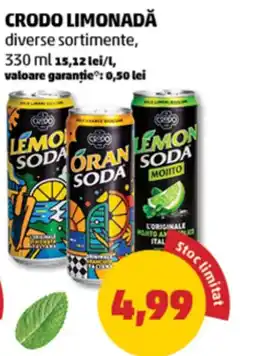 Penny Crodo limonadă Ofertă