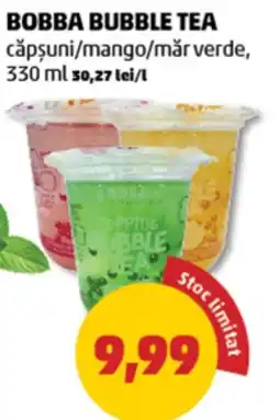 Penny Bobba bubble tea căpşuni/mango/mǎr verde Ofertă