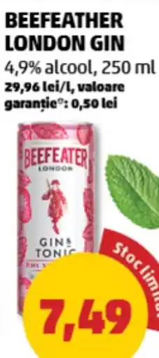 Penny Beefeather london gin Ofertă