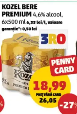 Penny Kozel bere premium Ofertă