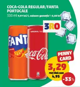 Penny Coca-cola regular/fanta portocale Ofertă