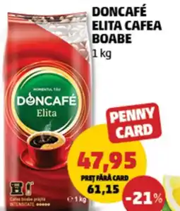 Penny Doncafé elita cafea boabe Ofertă