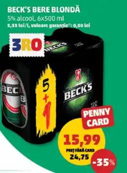 Penny Beck's bere blondă Ofertă