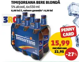 Penny Timişoreana bere blondă Ofertă
