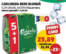Penny Carlsberg bere blondă Ofertă