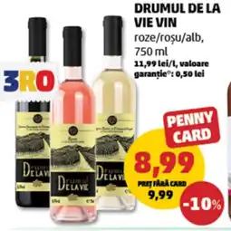 Penny Drumul de la vie vin roze/rosu/alb Ofertă
