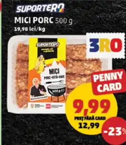 Penny Mici porc Ofertă