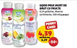 Penny Good milk iaurt de băut cu fructe Ofertă