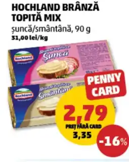 Penny Hochland brânză topită mix şuncǎ/smântână Ofertă