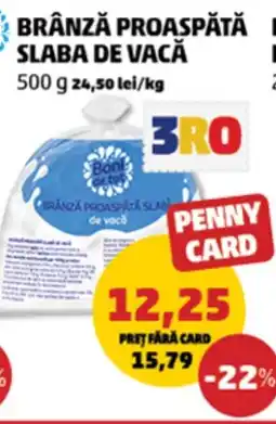 Penny Brânză proaspătă slaba de vacă Ofertă