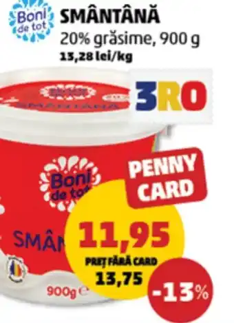 Penny Smântână Ofertă