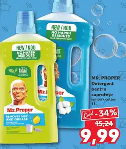 Kaufland MR. PROPER Detergent pentru suprafeţe Ofertă