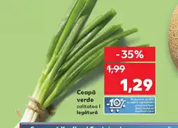 Kaufland Ceapă verde Ofertă