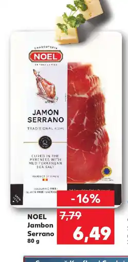 Kaufland NOEL Jambon Serrano Ofertă