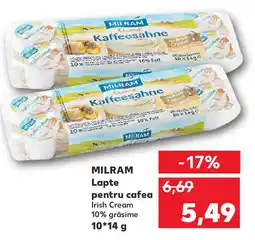 Kaufland MILRAM Lapte pentru cafea Ofertă