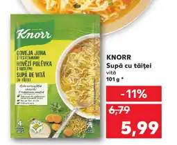 Kaufland KNORR Supă cu tăiţei Ofertă