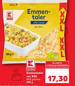 Kaufland Emmentaler ras XXL Ofertă