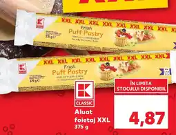 Kaufland Aluat foietaj XXL Ofertă