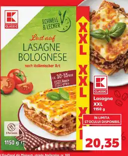 Kaufland Lasagna XXL Ofertă