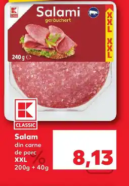Kaufland Salam din carne de porc XXL Ofertă
