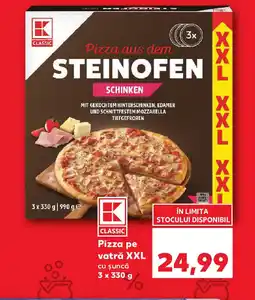 Kaufland Pizza pe vatrǎ XXL Ofertă
