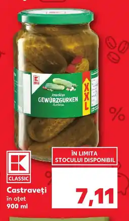 Kaufland Castraveţi în oțet Ofertă