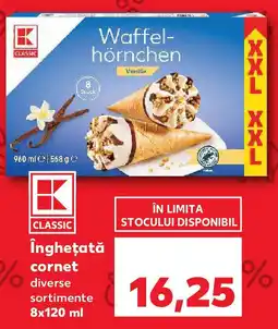 Kaufland Îngheţată cornet Ofertă