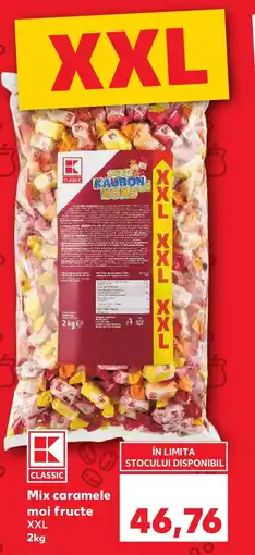 Kaufland Mix caramele moi fructe XXL Ofertă