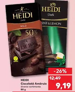 Kaufland HEIDI Ciocolată Amăruie Ofertă