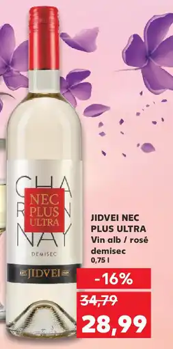 Kaufland JIDVEI Nec Plus Ultra Vin alb / rosé demisec Ofertă