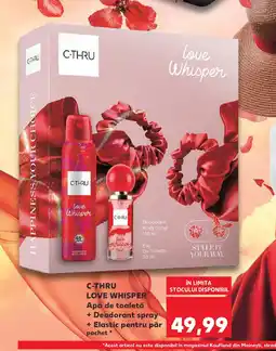 Kaufland C-THRU Love Whisper Apă de toaletă Ofertă