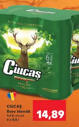 Kaufland CIUCAŞ Bere blondă Ofertă