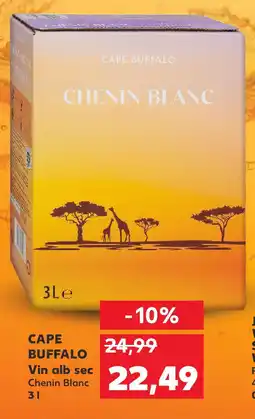 Kaufland CAPE BUFFALO Vin alb sec Ofertă