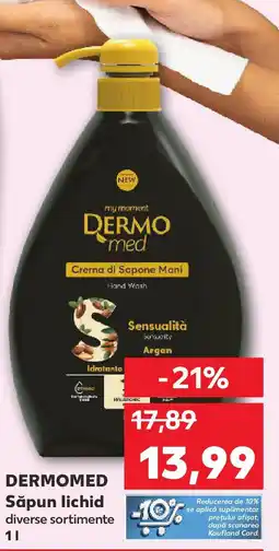 Kaufland DERMOMED Săpun lichid Ofertă