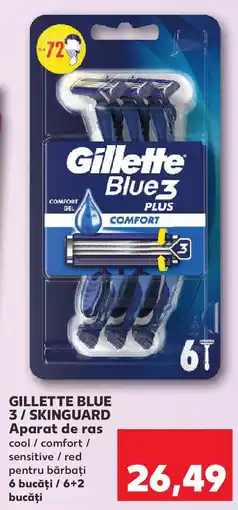 Kaufland GILLETTE Blue 3/Skinguard Aparat de ras Ofertă