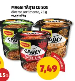 Penny MAGGI Tăiţei cu sos Ofertă