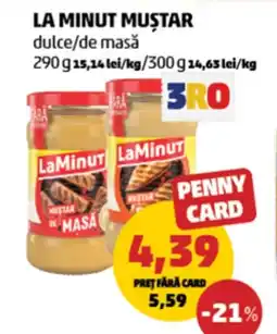 Penny La minut mustar Ofertă