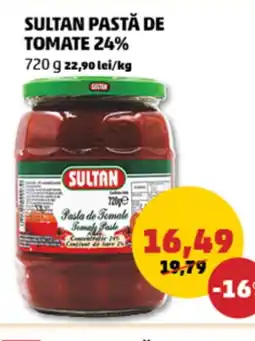 Penny Sultan pastă de tomate 24% Ofertă