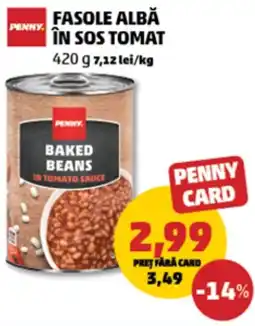 Penny Fasole albă în sos tomat Ofertă