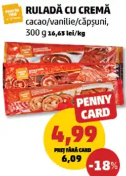 Penny Ruladă cu cremă Ofertă