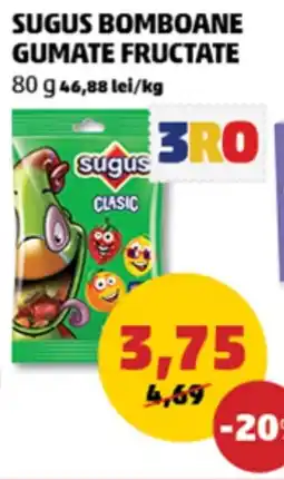 Penny Sugus bomboane gumate fructate Ofertă