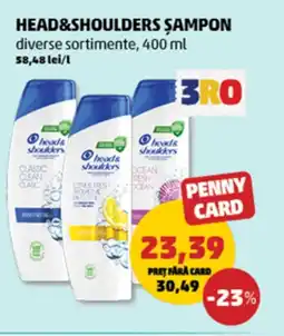 Penny HEAD&SHOULDERS Sampon Ofertă