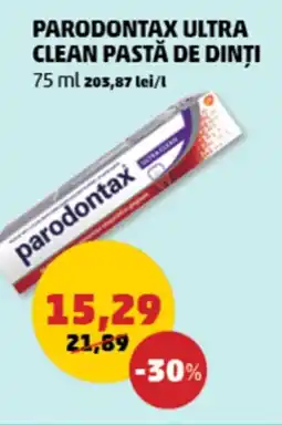 Penny PARODONTAX Ultra clean pastă de dinți Ofertă