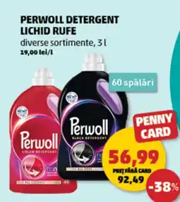 Penny PERWOLL Detergent lichid rufe Ofertă