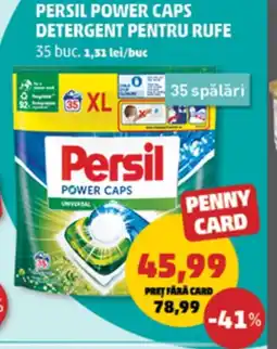 Penny PERSIL Power caps detergent pentru rufe Ofertă
