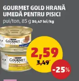 Penny Gourmet Gold hrană umedă pentru pisici Ofertă