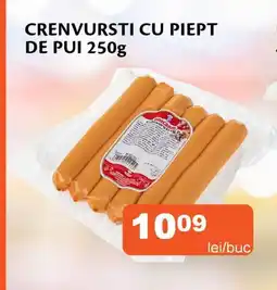 Unicarm Crenvursti cu piept de pui Ofertă
