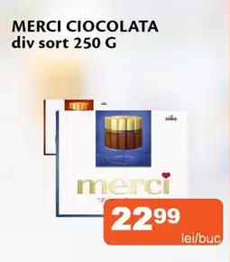 Unicarm MERCI ciocolata Ofertă