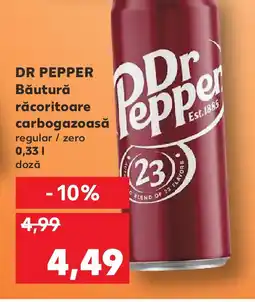 Kaufland DR PEPPER Băutură răcoritoare carbogazoasă Ofertă