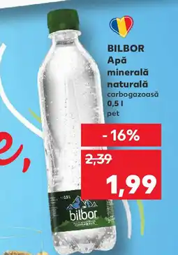 Kaufland BILBOR Apă minerală naturală Ofertă